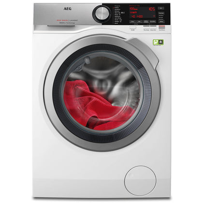 AEG Series 8000 10kg Front Load Washer - White Model LF8C1612A