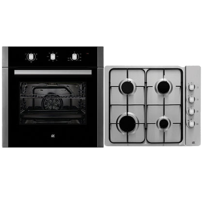 Arc 60cm Electric Oven &amp; 60cm Gas Cooktop Pack Model ACPG2