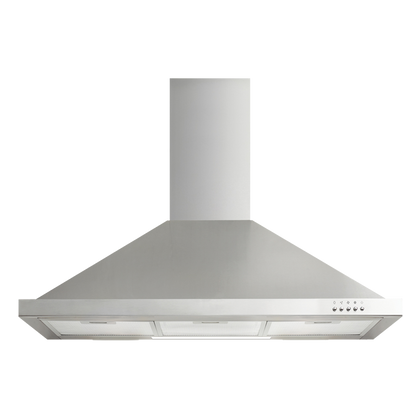 Baumatic 90cm Stainless Steel Canopy Rangehood Model GEH9011