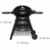 Beefeater Bigg Bugg Black Mobile LPG BBQ Model BB722BA