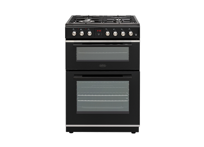 Belling 60cm Dual Fuel Freestanding Cooker Gas Cooktop & Electric Oven BFS60DODF