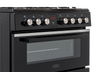 Belling 60cm Dual Fuel Freestanding Cooker Gas Cooktop & Electric Oven BFS60DODF