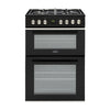 Belling Gas Oven & Cooktop Electric Upper Oven Freestanding Cooker BFS60DOGG