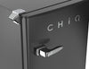 CHiQ 90 Litre (Black) Retro Single Door Bar Fridge Model CRSR090DB