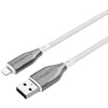 Cygnett 1metre Armoured Lightning Cable to USB-A - White Model CY4659PCCAL