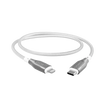 Cygnett Armoured Lightning to USB-C Cable (1M) White&nbsp; MFi-Certified CY4668PCCCL