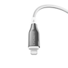 Cygnett Armoured Lightning to USB-C Cable (1M) White&nbsp; MFi-Certified CY4668PCCCL
