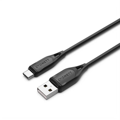 Cygnett Essentials USB-C To USB-A (USB 2.0) Cable - Black 1m - CY4687PCUSA