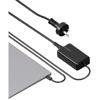 Cygnett PowerMaxx 65W GaN Laptop Charger USB-C Model CY5071PDWC