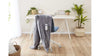 Dimplex Dream Easy Micro Fleece Heated Throw - Light Grey Model DHHTLG