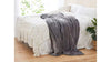 Dimplex Dream Easy Micro Fleece Heated Throw - Light Grey Model DHHTLG