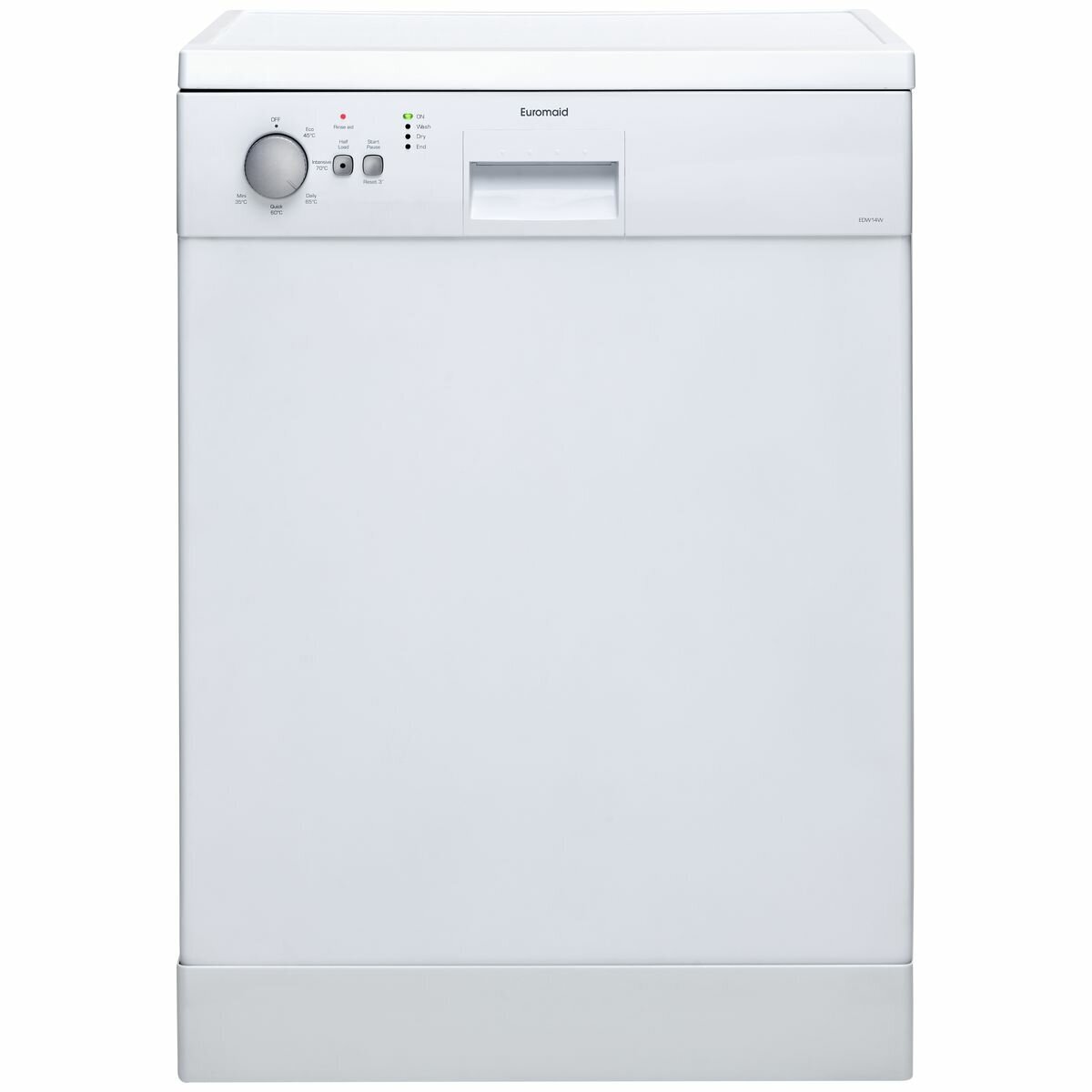 Euromaid 60cm (White) Freestanding Dishwasher Model EDW14W