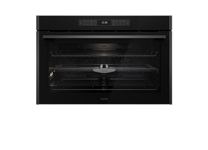 Euromaid 90cm 16 Function Built-in Oven with Air Fry, Dark Stainless EO916ASTB