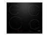 Euromaid 60cm Induction Cooktop with 4 Zones, Black Model I4B64