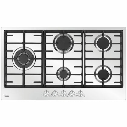 Haier 90cm Stainless Steel Gas Cooktop NG/LPG Model HCG905WFCX3