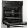 Haier 60cm Black Glass MultiFunction Oven (10amp) Model HWO60S7MB3