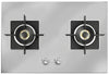 Ilve 76cm Natural Gas/LPG 2 Burner Cooktop Model ILAS762X