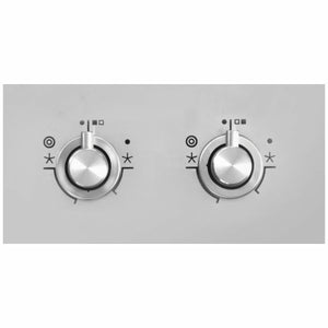 Ilve 76cm Natural Gas/LPG 2 Burner Cooktop Model ILAS762X