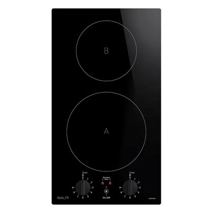 Inalto 30cm Ceramic Cooktop, Knob Control Model ICC302K2