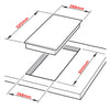 InAlto 30cm Black Induction Cooktop Model ICI30T2