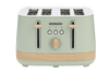 Morphy Richards Essence Scandi 4-Slice Toaster – Eucalyptus Finish Model MREST44EU