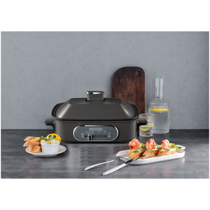 Morphy Richards 3-in-1 Cooking Pot Multifunction Grill Steam Slow Non Stick Model MRMP25TNM