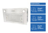 Solt 52cm Undermount Rangehood Stainless Steel Model GGSRUM520S