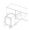 Technika Bellissimo 60cm Fully Integrated Dishwasher Model HNBD12FI