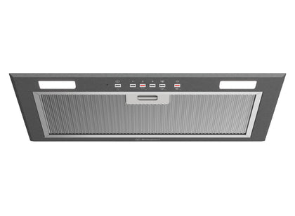 Westinghouse 52cm Integrated UnderMount Rangehood with Hob2Hood Dark Stainless Steel Model WRI525BC