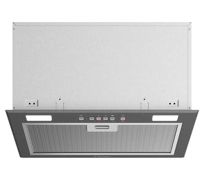 Westinghouse 52cm Integrated UnderMount Rangehood with Hob2Hood Dark Stainless Steel Model WRI525BC