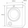 Electrolux 7kg Vented Clothes Dryer Model EDV705H3WB