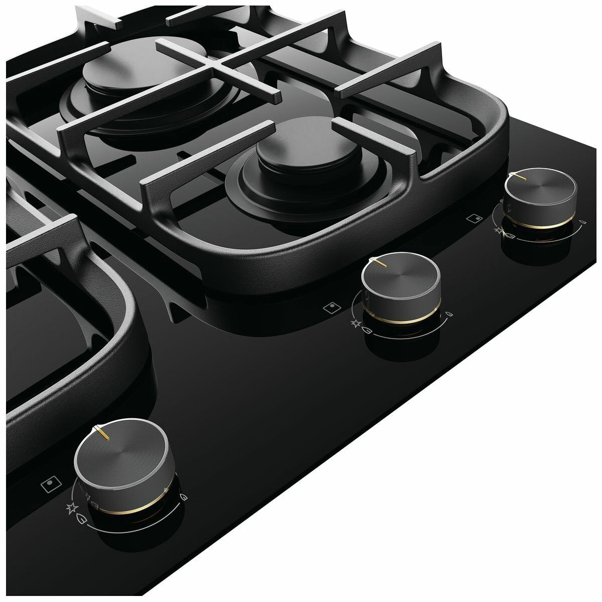 Electrolux 90cm Gas On Glass Cooktop Model EHG955BE