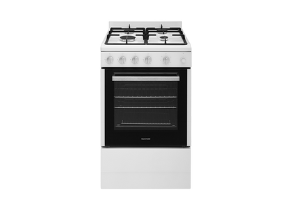 Euromaid 54cm Freestanding Gas Cooker NG/LPG Model EFS54FC-SGW