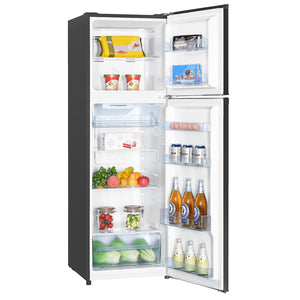 Euromaid 269 Litre Top Mount Frost Free Fridge Freezer Model ETM269BKS