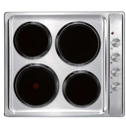 Inalto 60cm Solid Element Stainless Steel Electric Cooktop Model ICE6