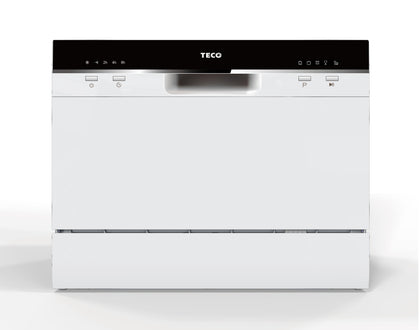 Teco 55cm White Benchtop Dishwasher Model TDW06WCM