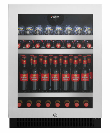 Vintec 100 Bottle Beverage Centre Stainless Steel Model VBS050SSB-X