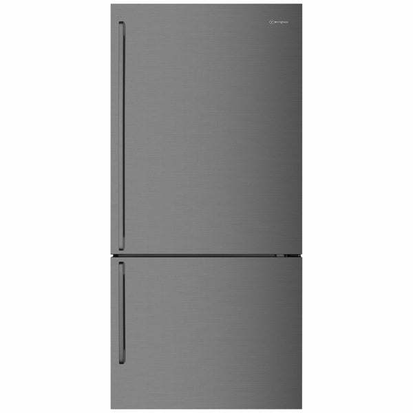 Westinghouse 528L Bottom Mount Fridge Right Hinge Dark Stainless Steel