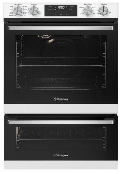 Westinghouse 60cm Electric Built-In Double Oven Model WVE625WC